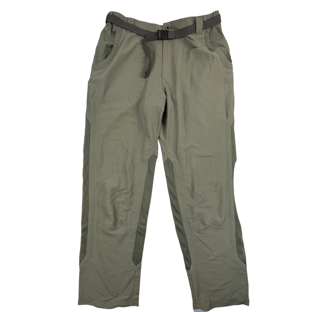 RailRiders Bone Flats Pants Mens Large Vented Hiking BFP Outdoor Fishing